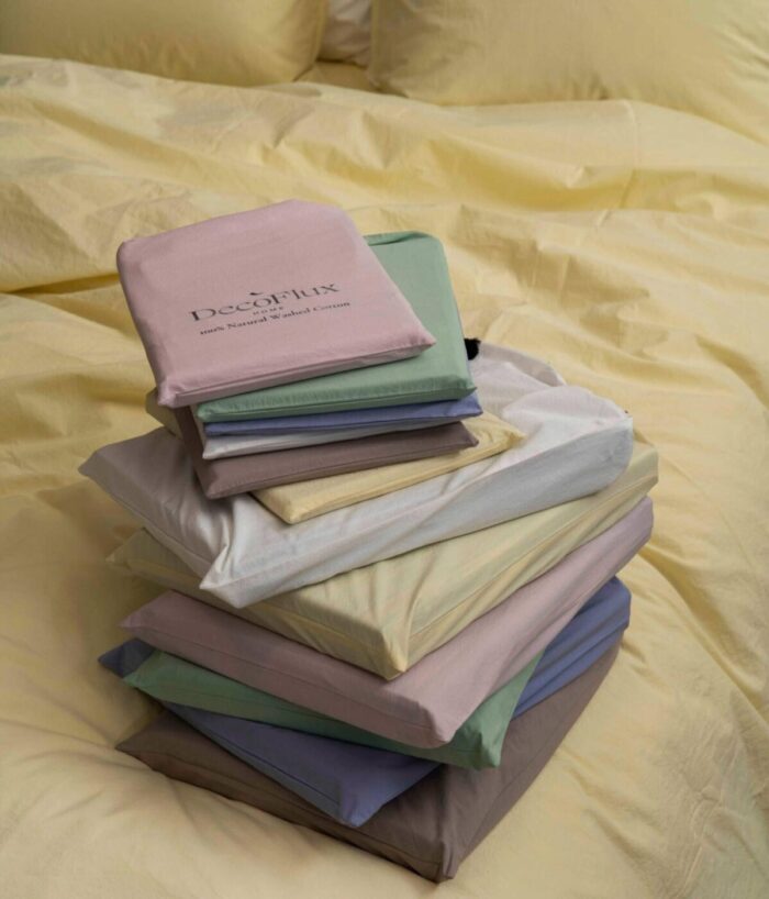 decoflux-satino-patalynes-komplektas-mentol-bed-linen-set-pillowcase